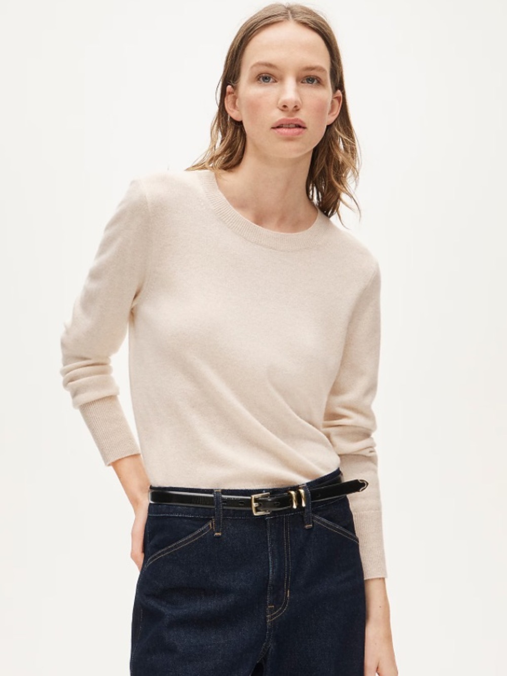 J. Crew Cashmere classic-fit crewneck sweater